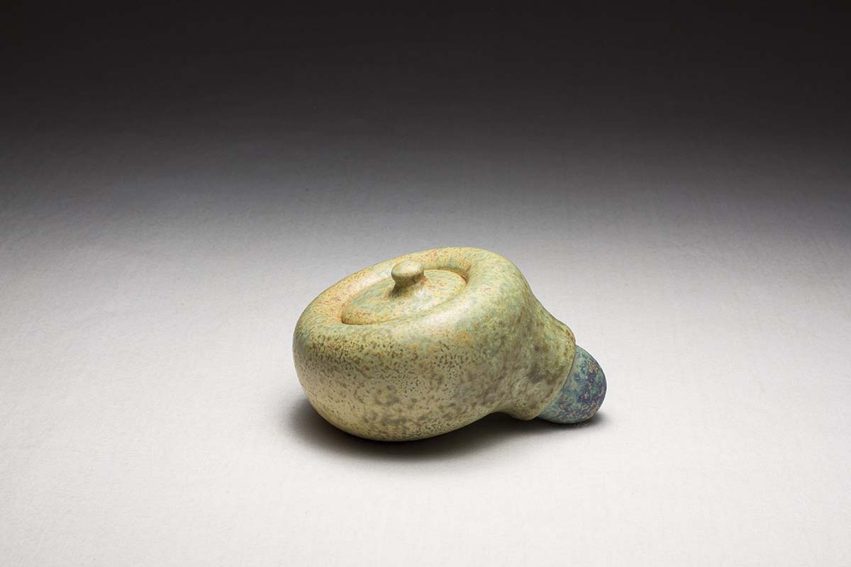 Blue-Footed Rocking Jar