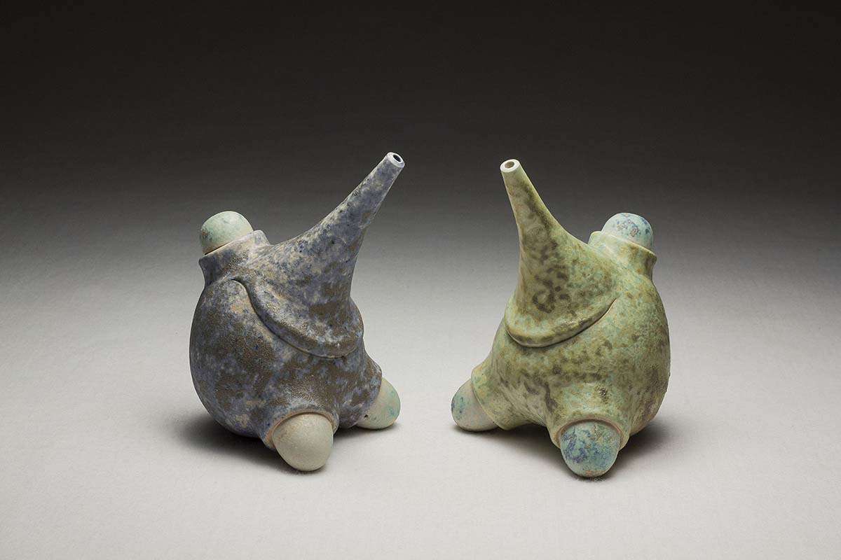 Blue-Footed Oil Dispensers