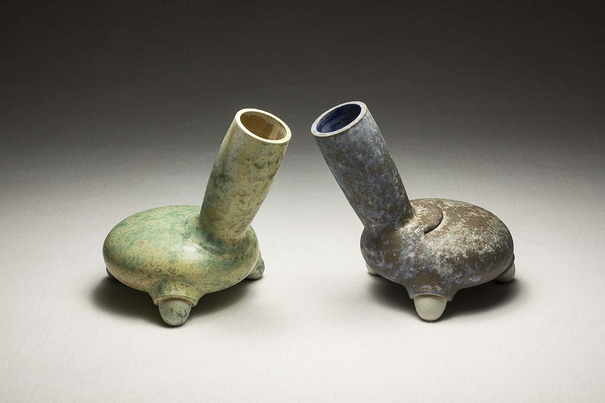 Blue-Footed Decanters