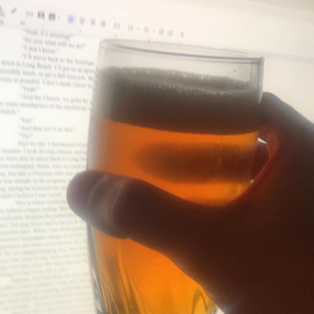 Another celebratory ipa for getting through the entire 2nd draft for the second two stories book. And also since the world seems on fire. http://quarterlystories.com #draweveryday #webcomic #inking #autobiography #autobiography #graphicnovel #comicbo