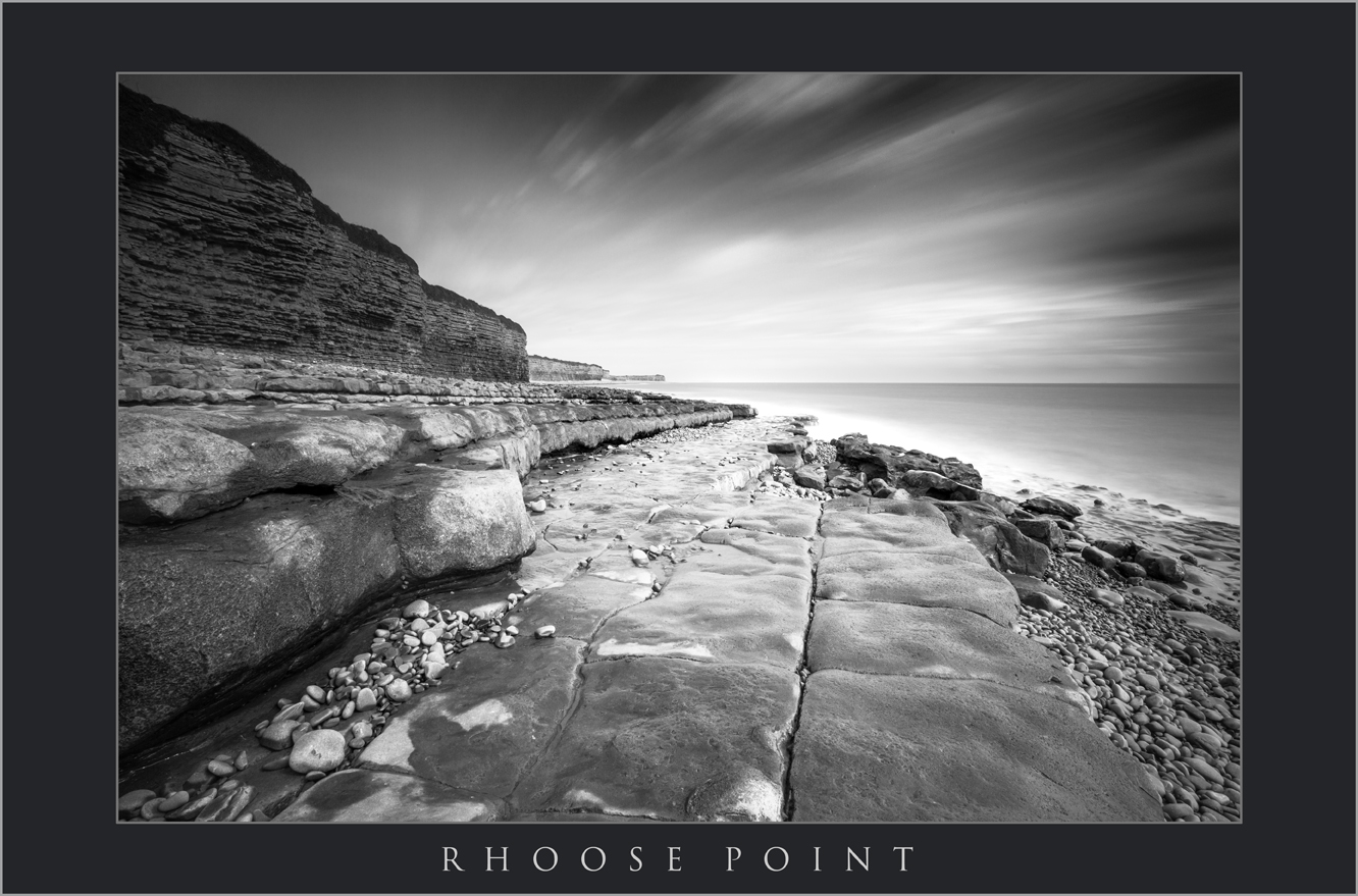 RHOOSE POINT IMAGES; PHOTOGRAPHY AT RHOOSE POINT SOUTH WALES; BUY BLACK AND WHITE PHOTOGRAPHY OF RHOOSE POINT; WALES COASTAL PATH RHOOSE.jpg
