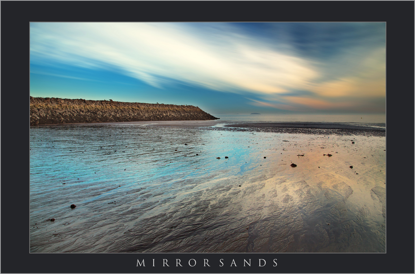 MIRROR SANDS;BARRY; JACKSONS BAY BARRY; SOUTH WALES LANDSCAPE PHOTOGRAPHY; JACKSONS BAY; SUNSET AT JACKSONS BAY; BUY CANVAS OF JACKSONS BAY.jpg