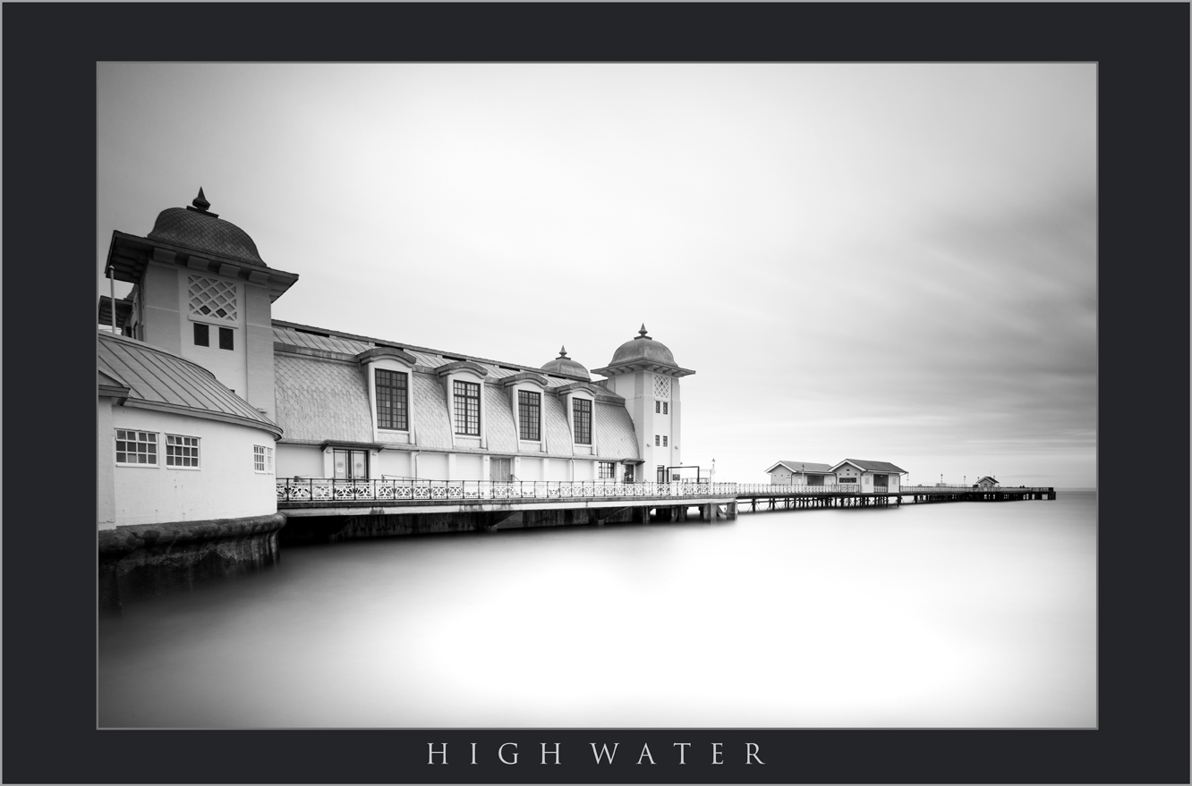 PENARTH PIER MEGA HIGH TIDE; BLACK AND WHITE; IMAGES OF PENARTH PIER; THE BEST PHOTOS OF PENARTH PIER; LANDSCAPE PHOTOGRAPHY OF PENARTH PIER; BUY PHOTOS OF PENARTH PIER; BLACK AND WHITE PHOTOGRAPHY; SOUTH WALES LANDSCAPE PHOTOGRAPHY; WALES.jpg