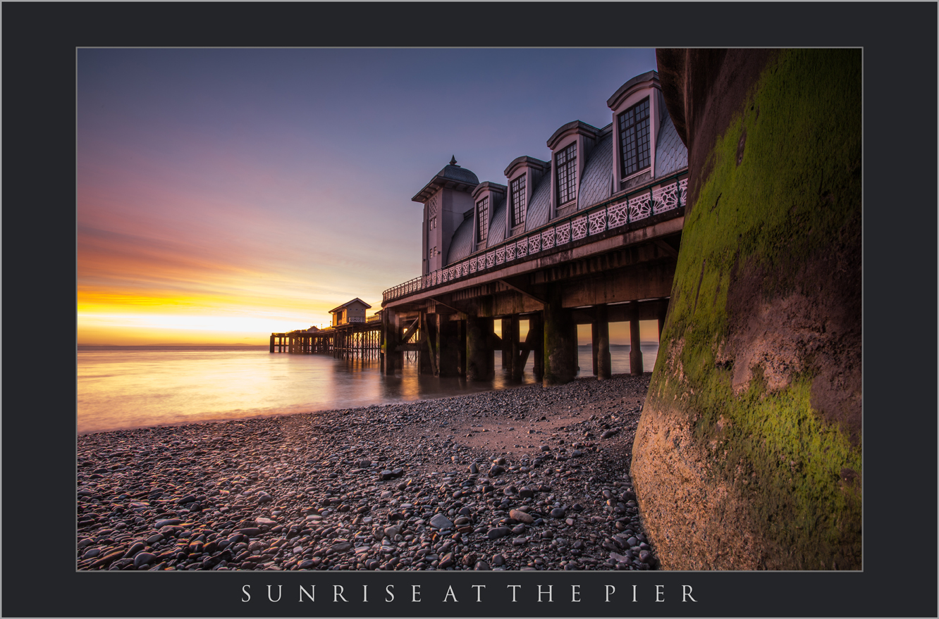 PENARTH PIER SUNRISE; IMAGES OF PENARTH PIER; THE BEST PHOTOS OF PENARTH PIER; LANDSCAPE PHOTOGRAPHY OF PENARTH PIER; BUY PHOTOS OF PENARTH PIER; BLACK AND WHITE PHOTOGRAPHY; SOUTH WALES LANDSCAPE PHOTOGRAPHY.jpg