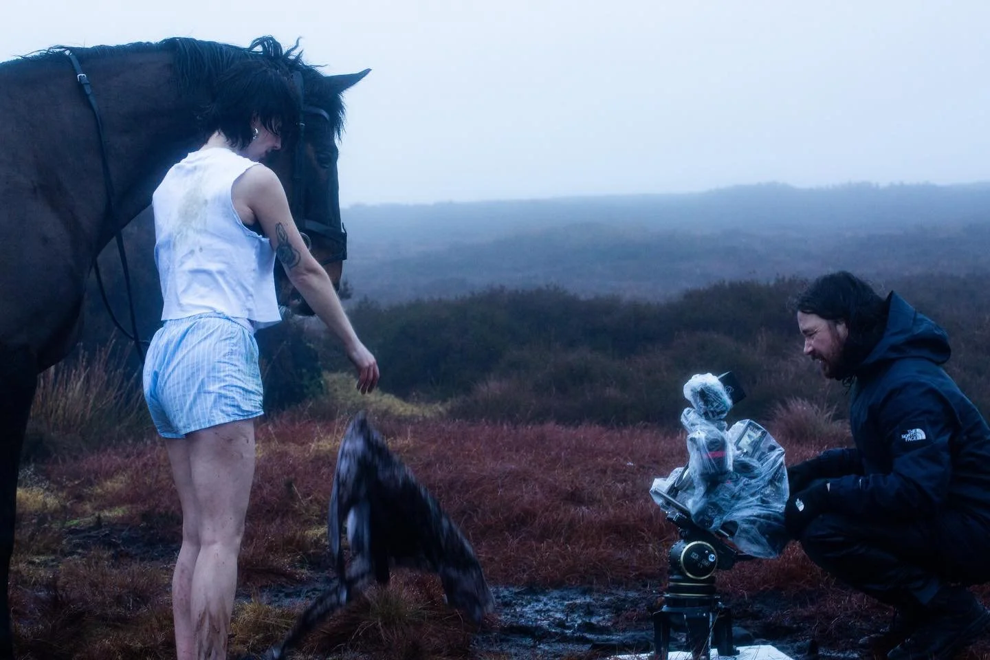 1 week of Suit &amp; Tie 🖤 

Here are some of Adam&rsquo;s @foambuffalo bts from our video shoot. 
Comment if you&rsquo;d like to know about how we put it together💧xxxxxx