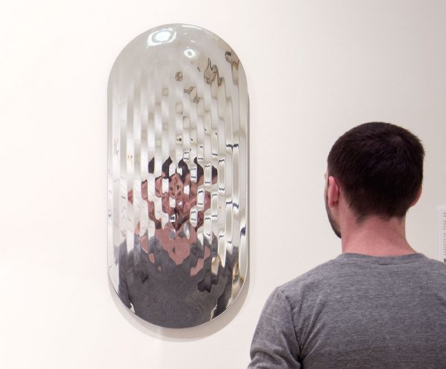   Pixelate Mirror by Andrew O’ Mara, 2014  Acrylic 