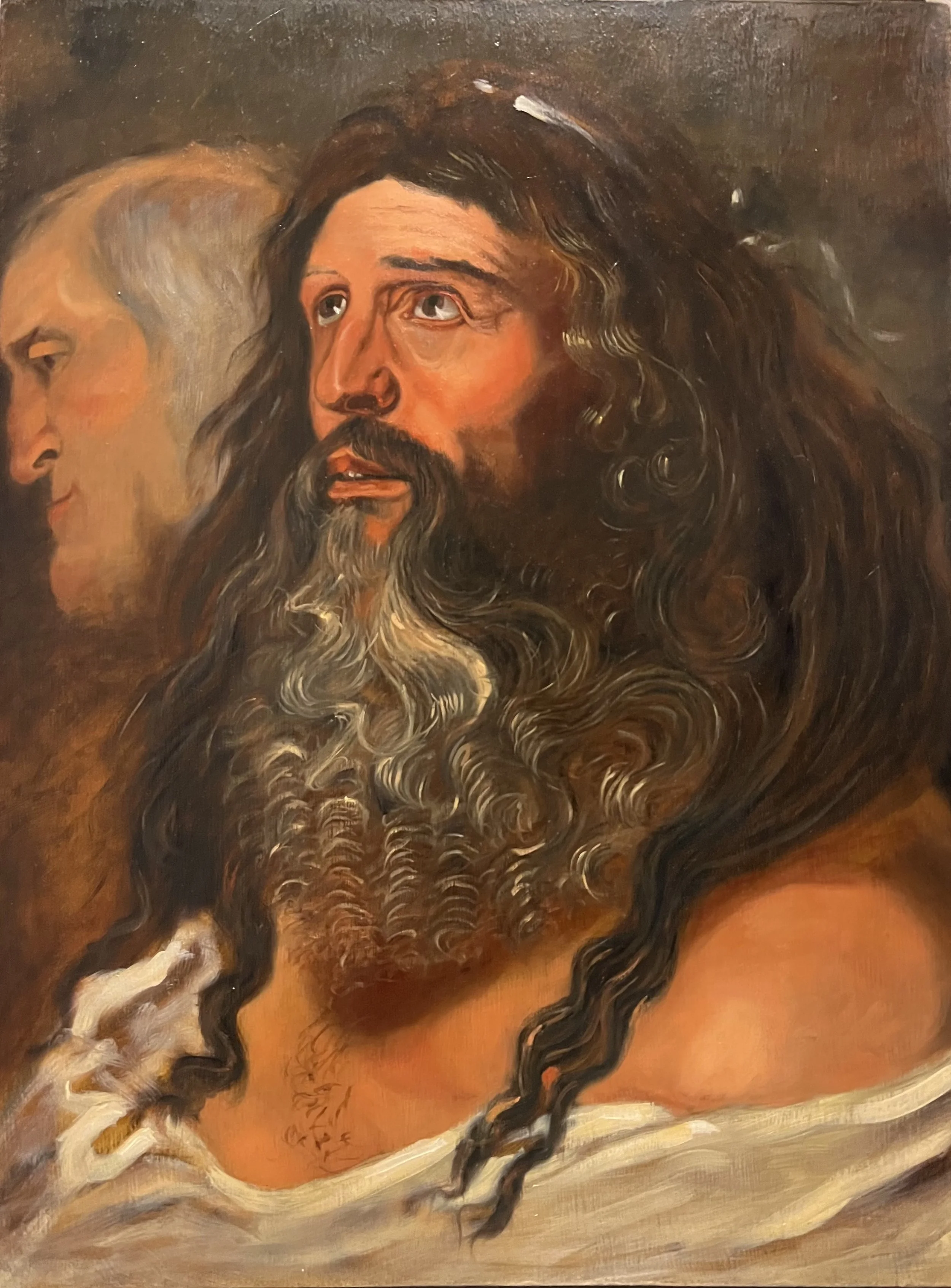 Rubens Master Copy (2025), Oil on Panel, 24x18