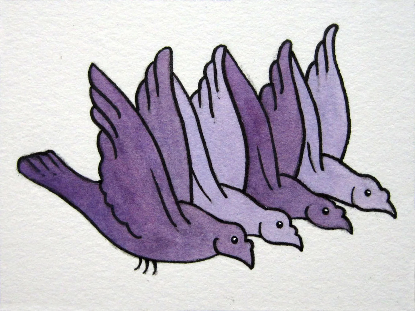 Hold of Dreamy Megan (Amethyst Pigeons)