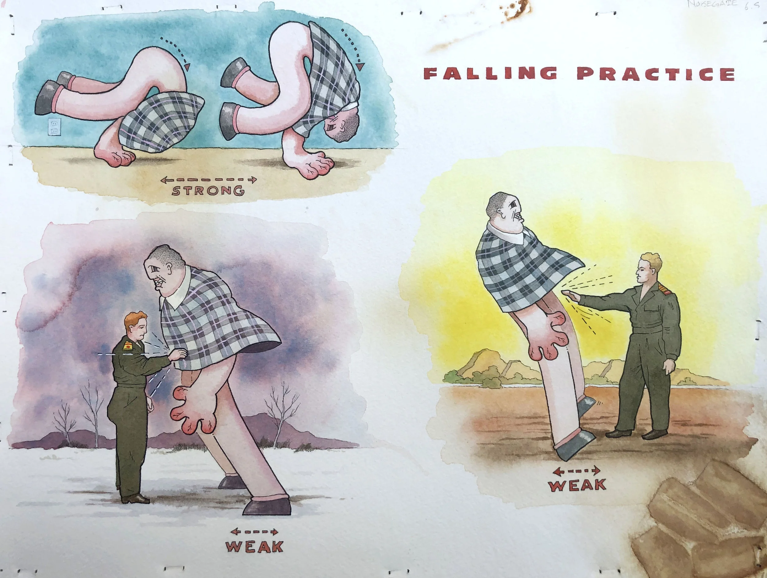 Falling Practice