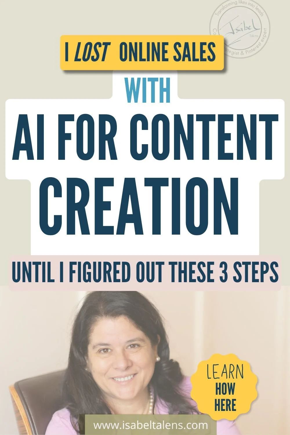 Is Using AI for Content Creation Tanking Your Online Sales?—Discover 3 Essential Steps to Use It To Make Money Online Without Losing Your Voice
