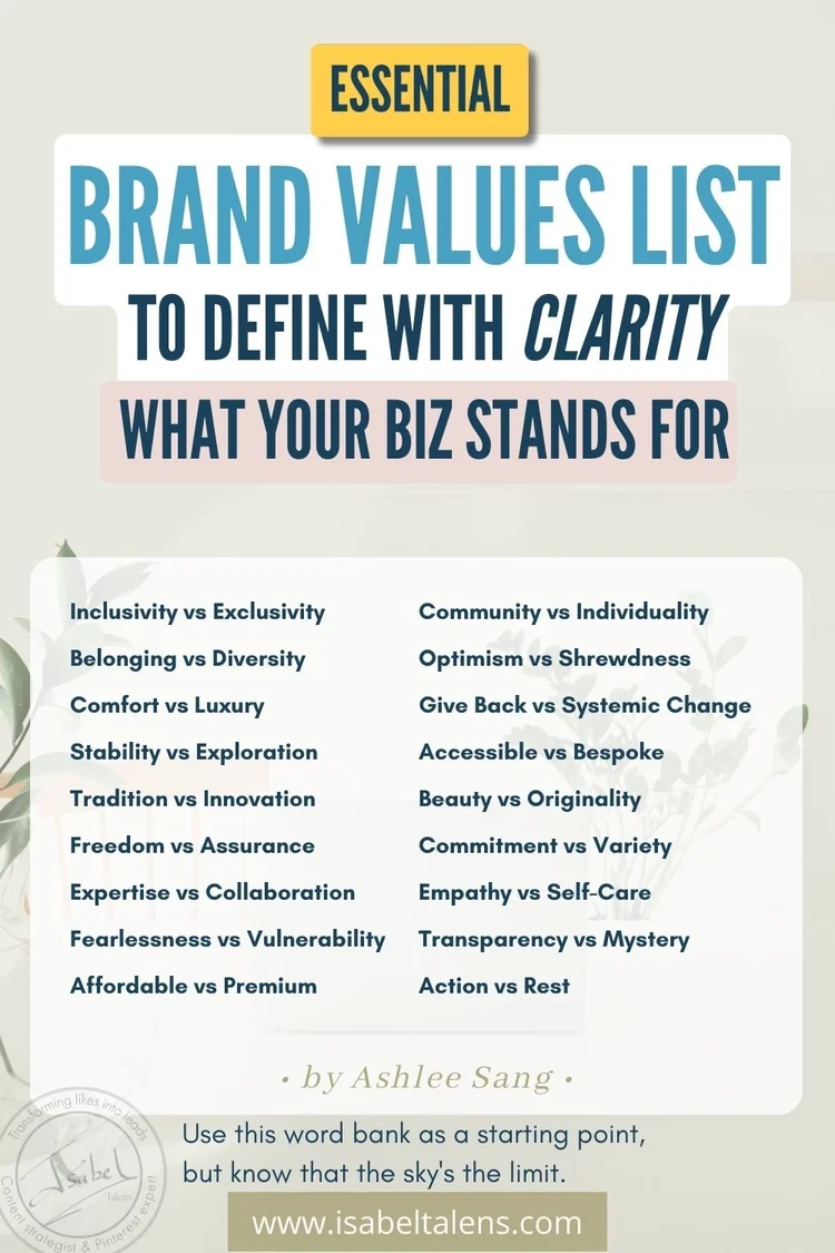How To Effortlessly Share Your Brand Values To Attract Loyal Clients ...