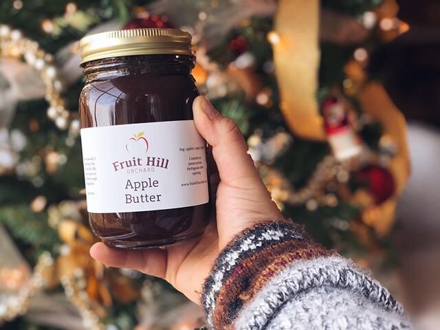TODAY is the LAST DAY of our Christmas Season! Which means that today as also your last day to stock up on Apple Butter, Jams, Jellies, and GIFTS, all while munching on a warm APPLE CIDER DONUT! Open today 12-7pm! And YES, we still do have a few tree