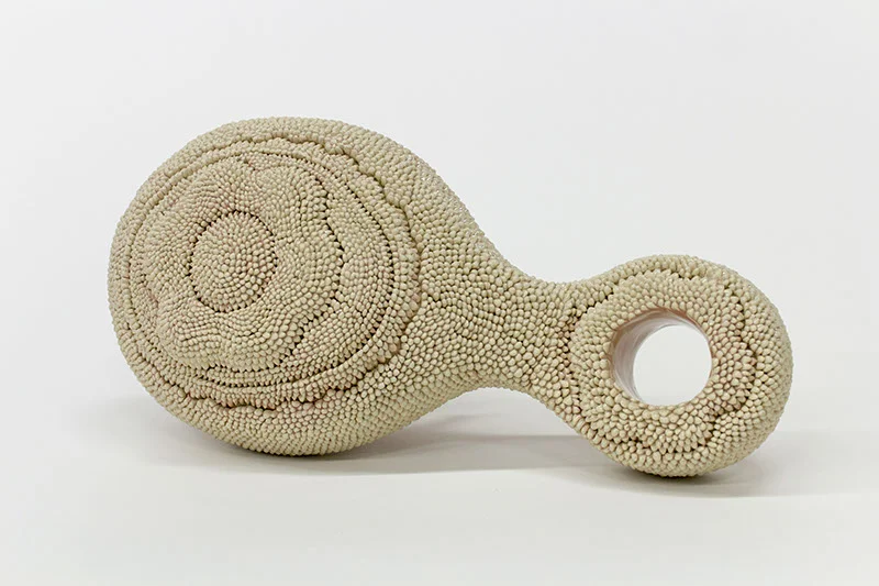 HIR Brush (Medusa), stoneware, cone 6, 20 x 10 x 7 inches, 2016