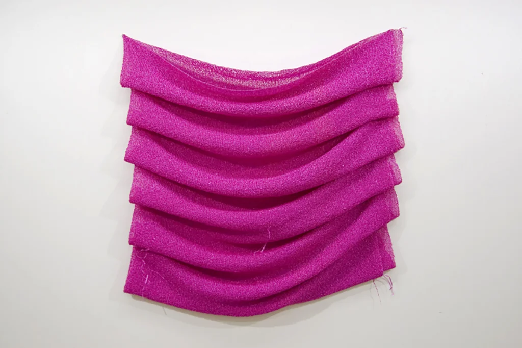 Ribbon #1 (beauty) curling ribbon, dimensions vary (actual size 108 x 108 inches), 2007