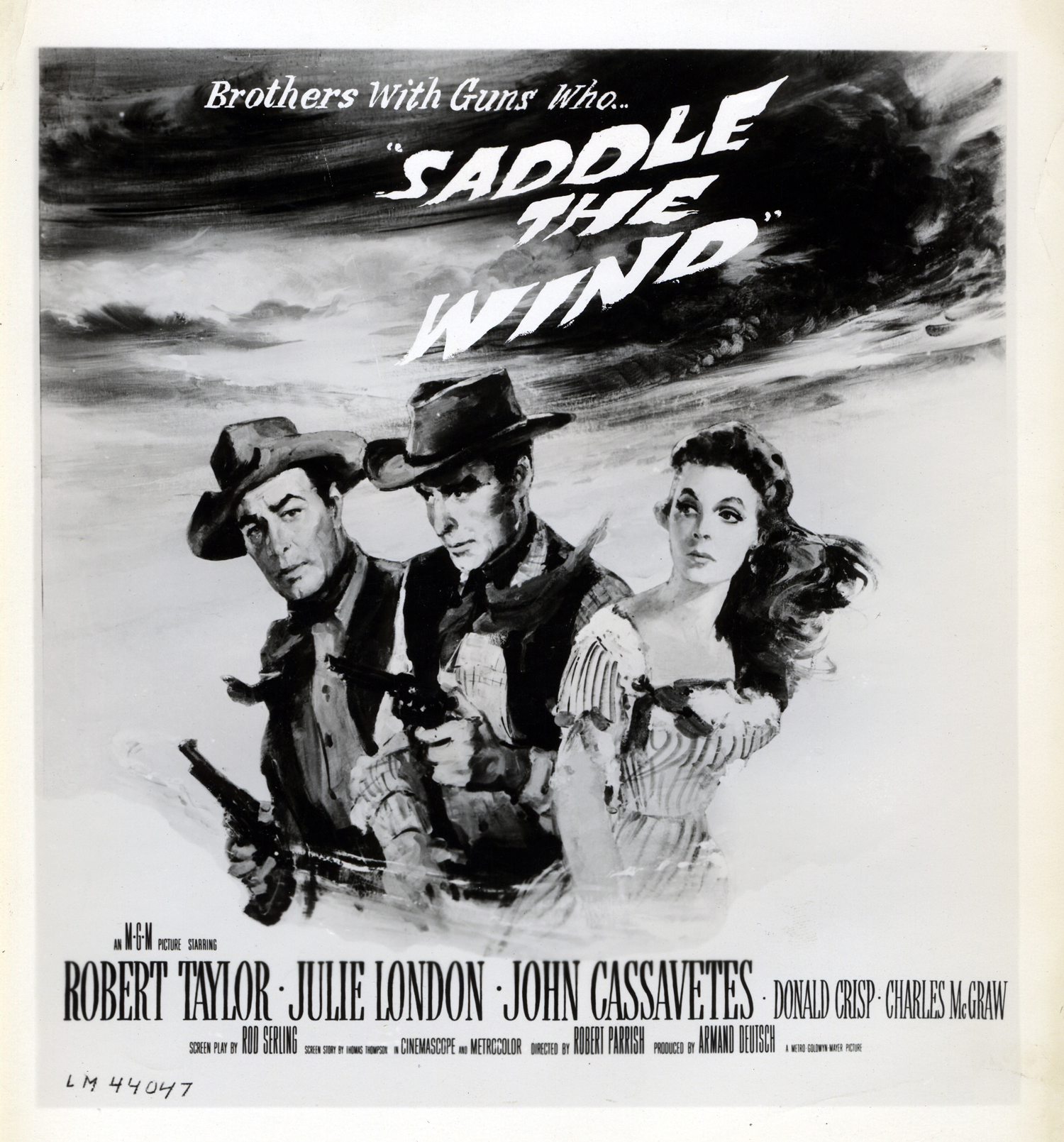  Poster for  Saddle the Wind  