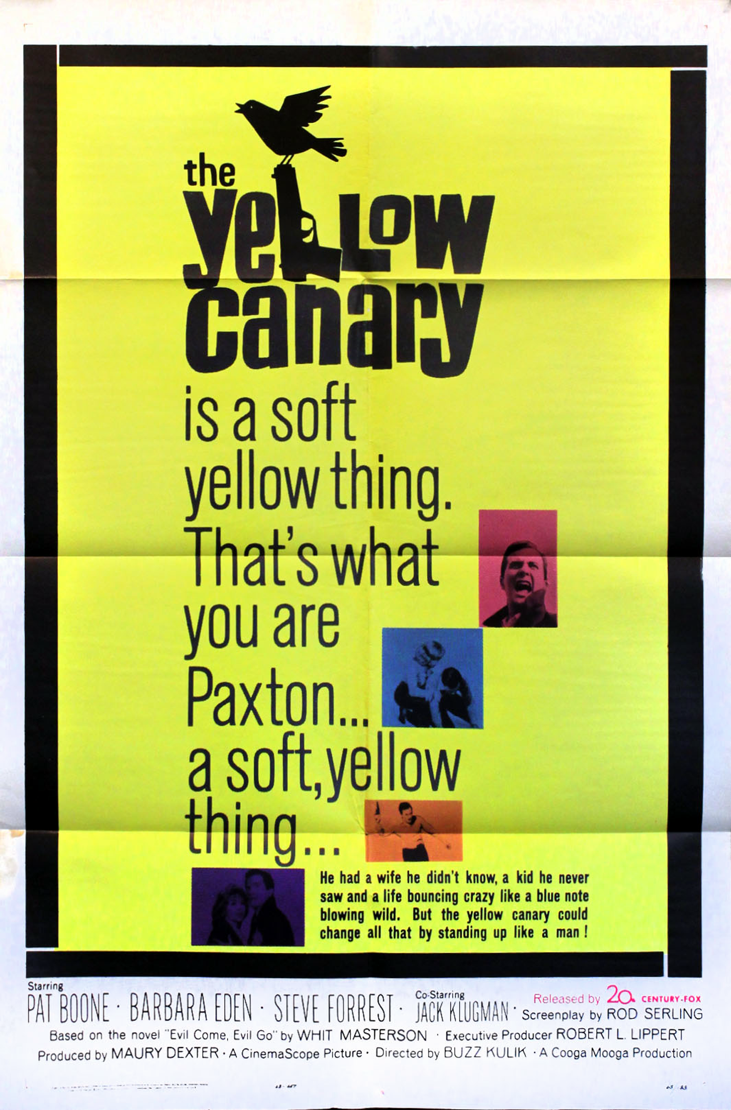  3-sheet poster for  The Yellow Canary  