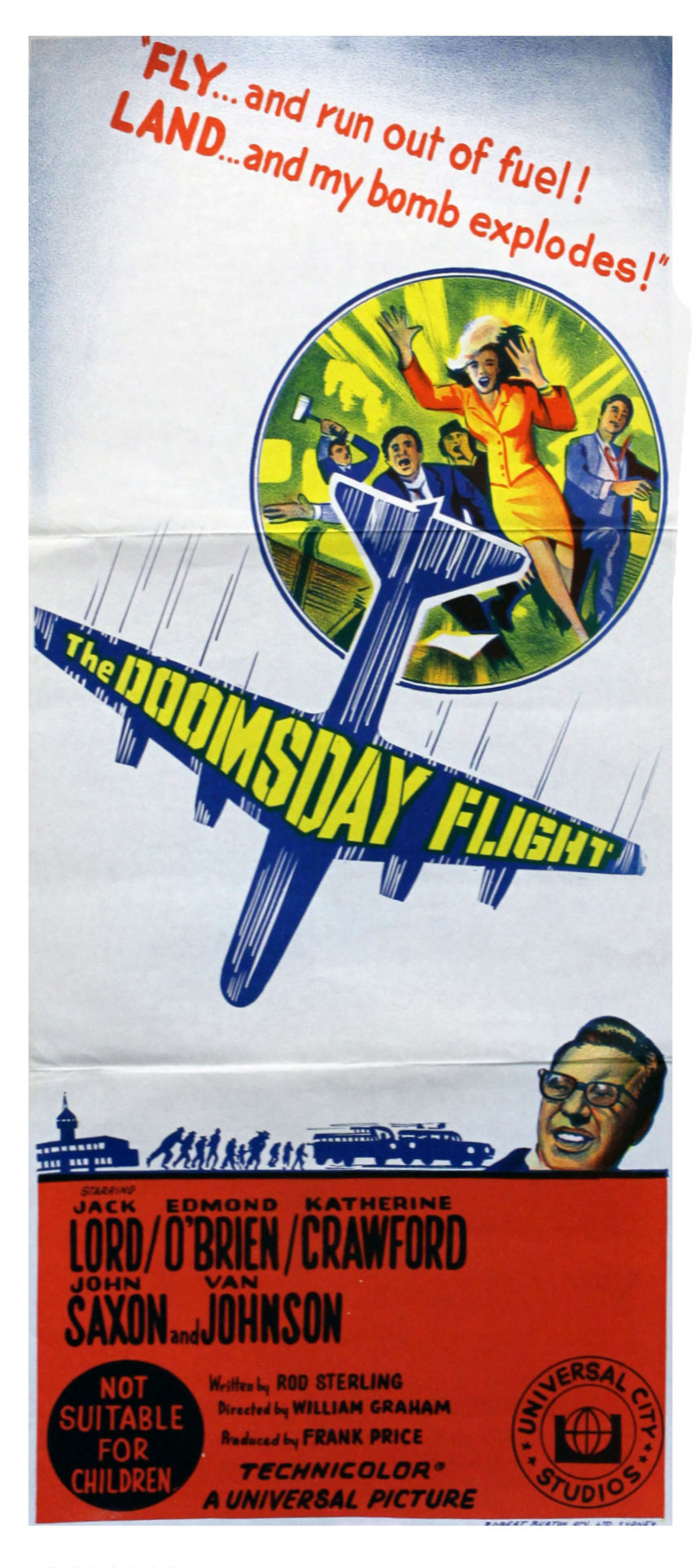  Insert poster for  The Doomsday Flight  