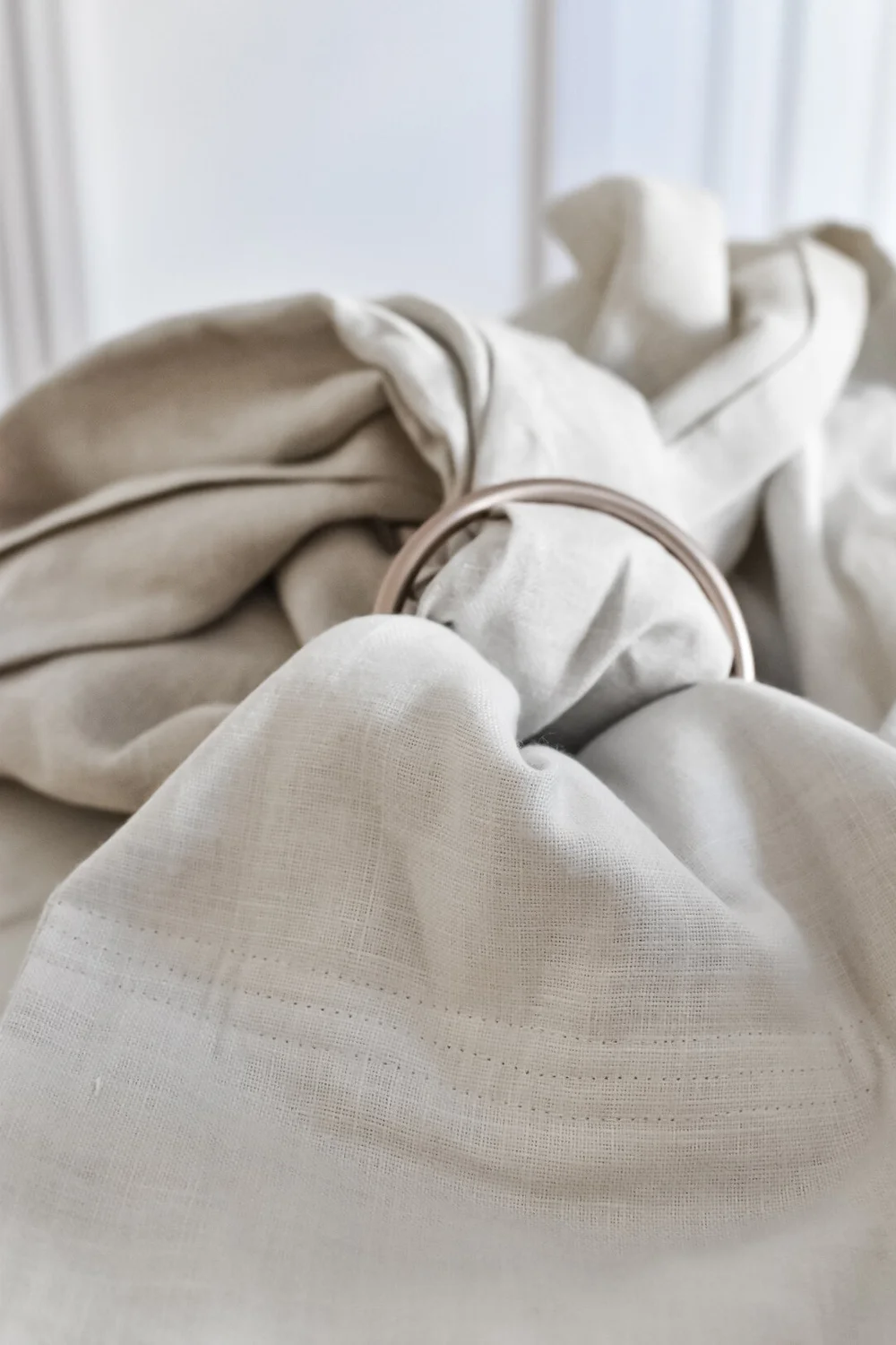 Diy Linen Ring Sling Baby Carrier Aboderie