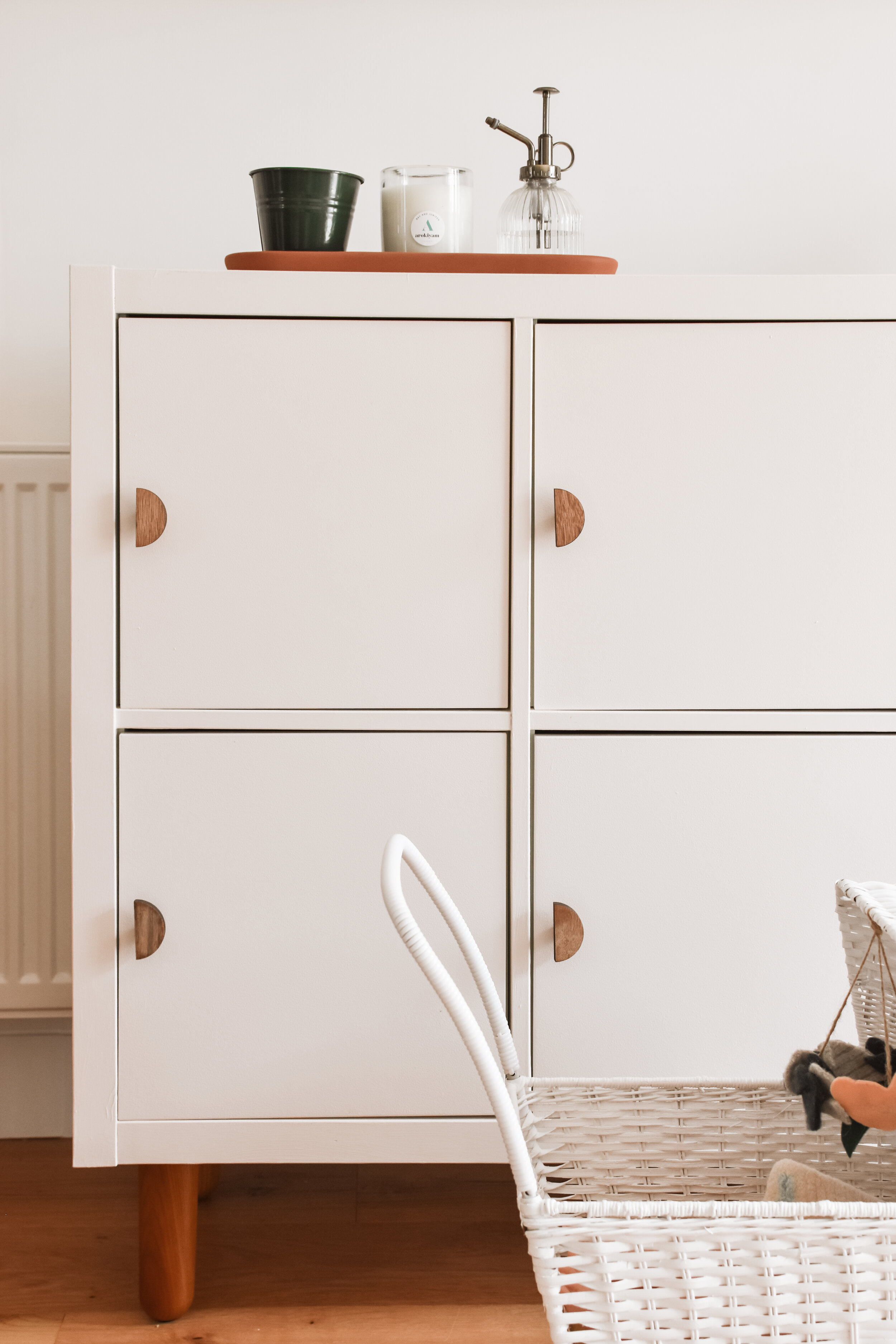 DIY IKEA Kallax Hack (+ how to paint laminate cabinets so they actually  last!)