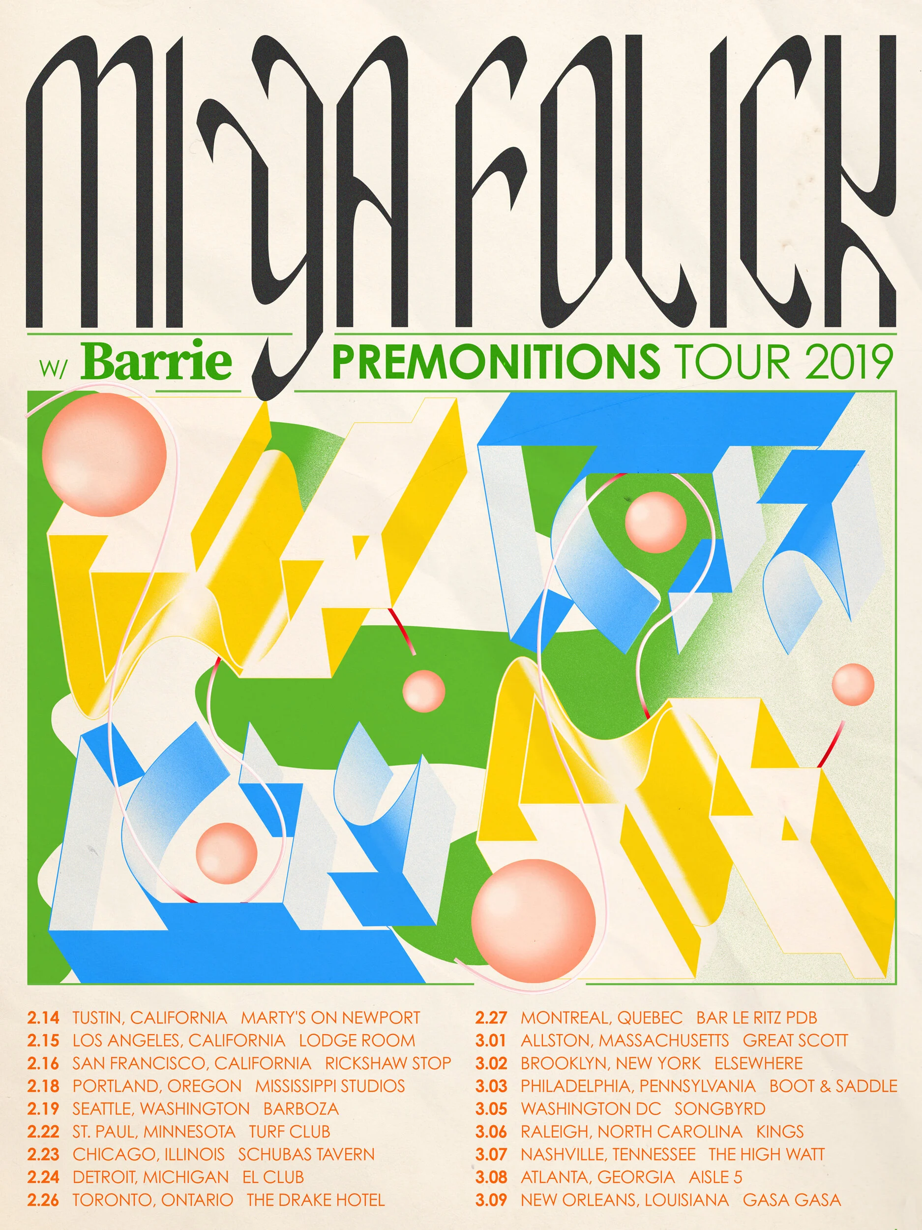 Miya Folick, Premonitions Tour.jpg