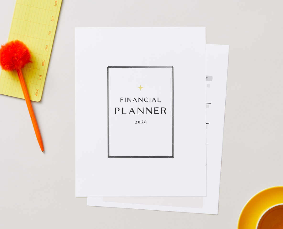 2026 Printable Monthly Financial Planner