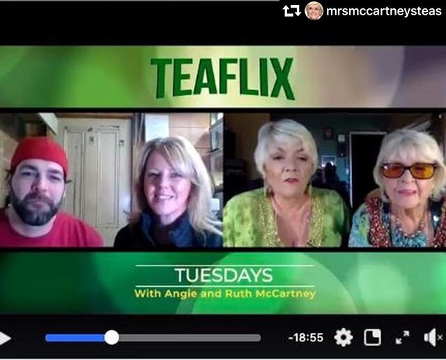 #repost @mrsmccartneysteas
・・・
Set your alarm for 11:30am PST it's #TeaFlix Tuesday! Chef Luc McCabe of The Finch Market and #Team10000 and his fearless leader Sue Stewart talk #food #wagyu #japan #entrepreneurship running a business in a #pandemic a