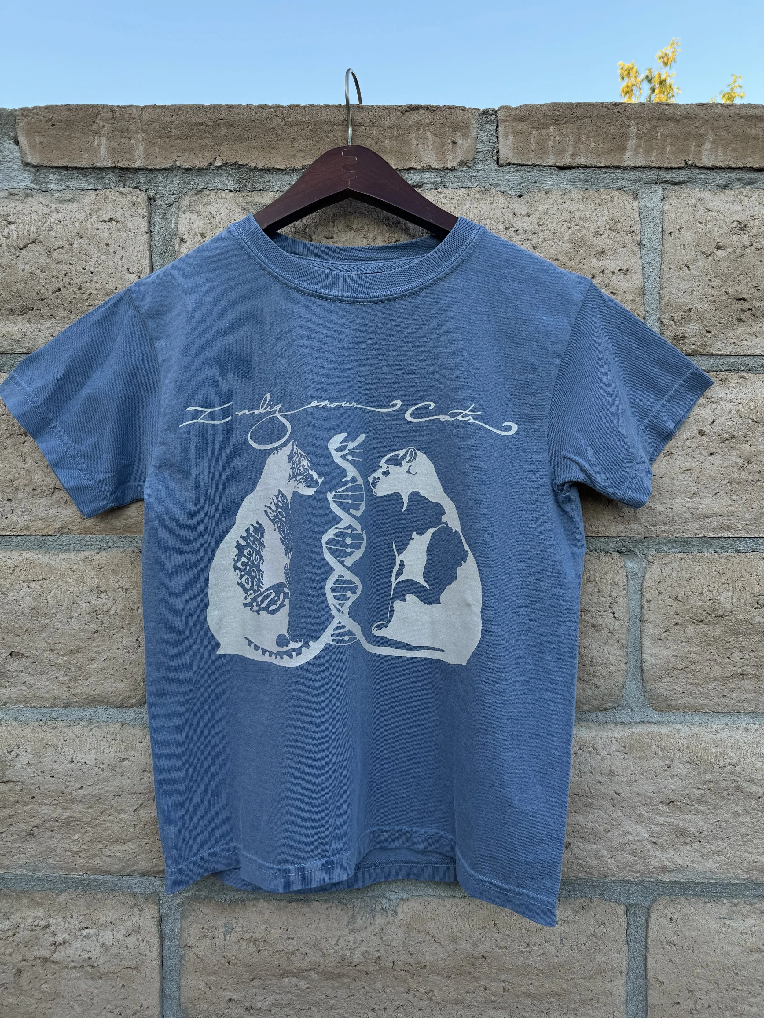 PUMA & JAGUAR Sacred DNA Turquoise T- Shirt- KIDS!!