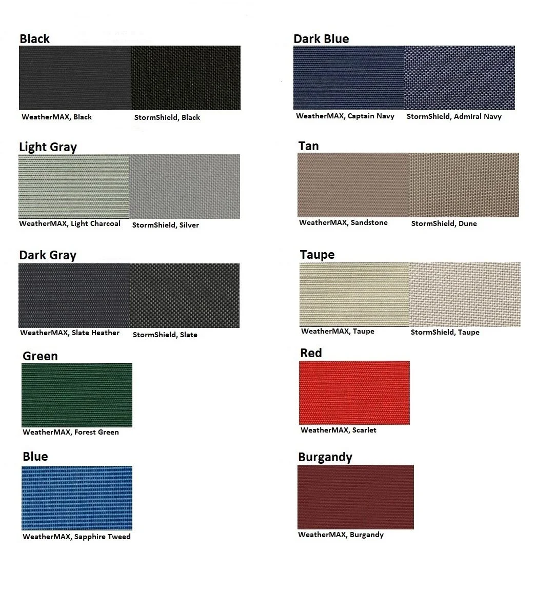 Colors — SwiftShield Covers