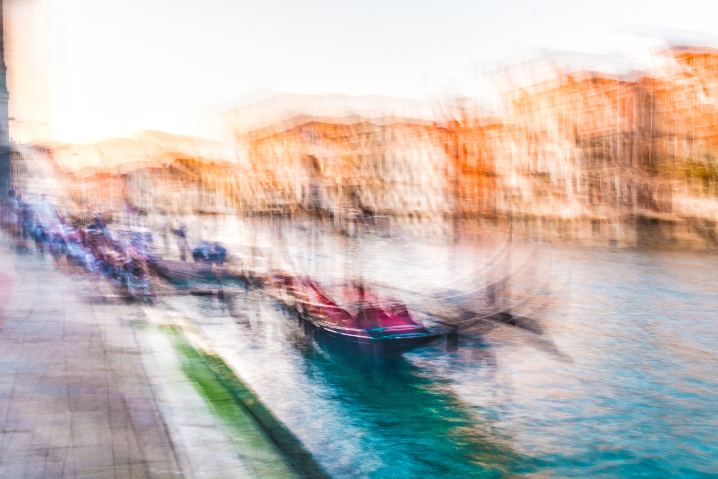 Venice - Gondole on the Canal Grande