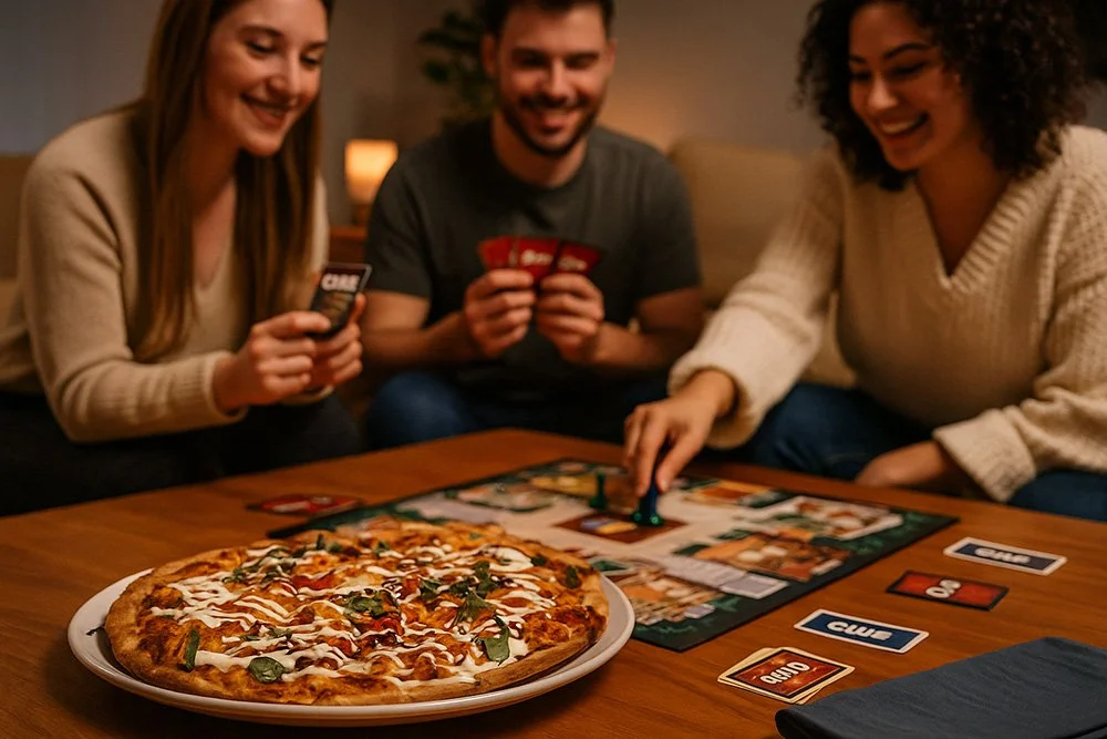 Pizza + Puzzles: The Coziest Night In Steveston Village
