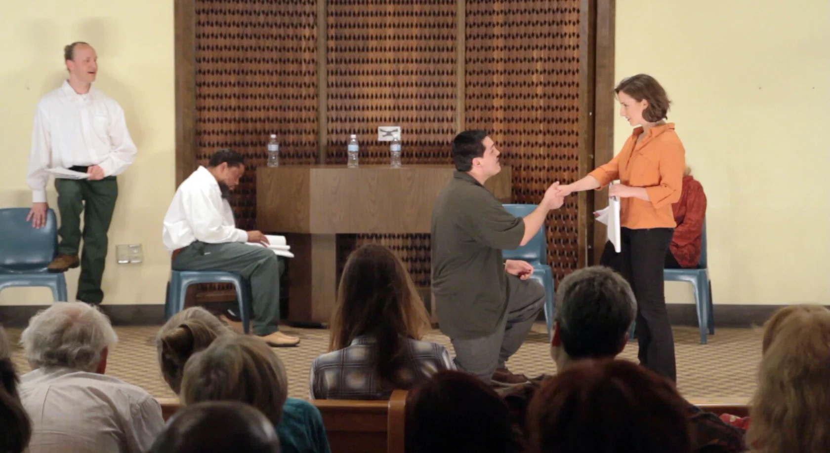 David and Danielle perform in April 2012.