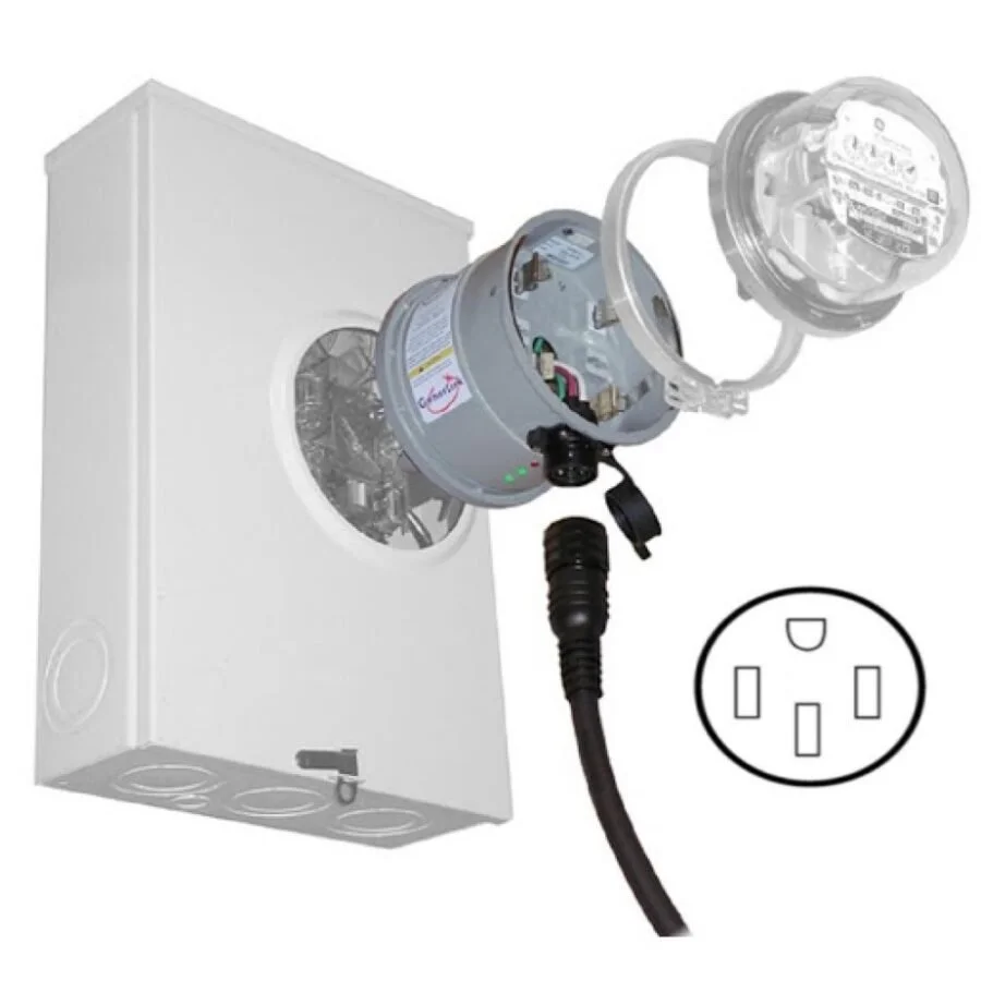 40A Surge Unit with L14-50 Straight Blade Cord