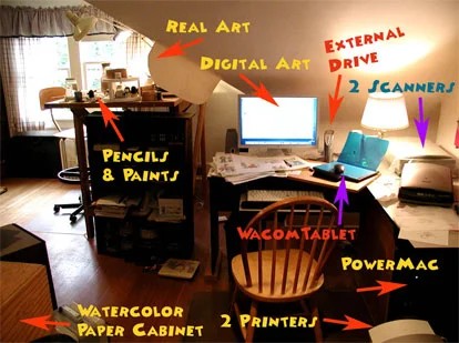 the digital studio desk