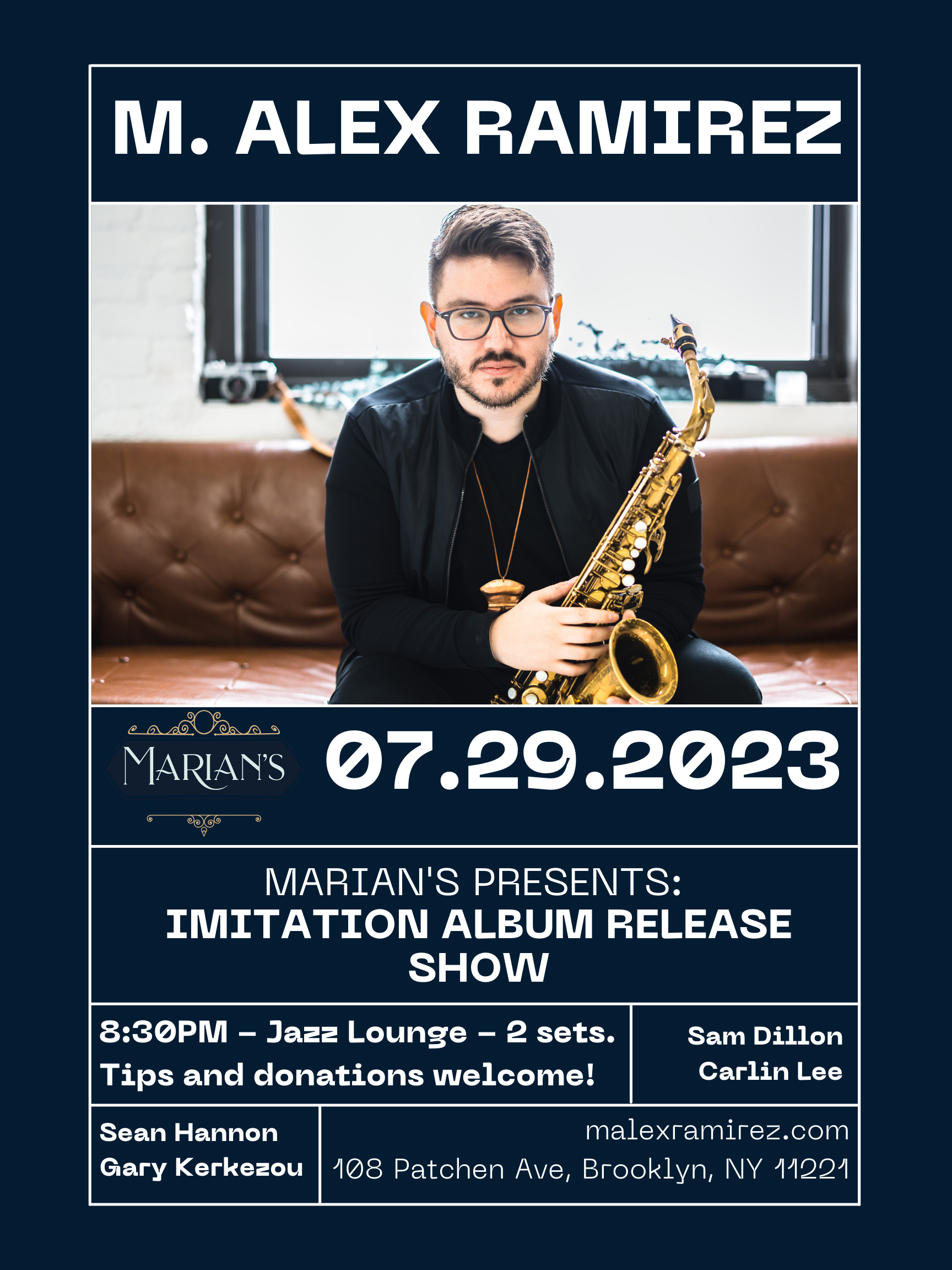 MAR Album Release Show @ Marian's