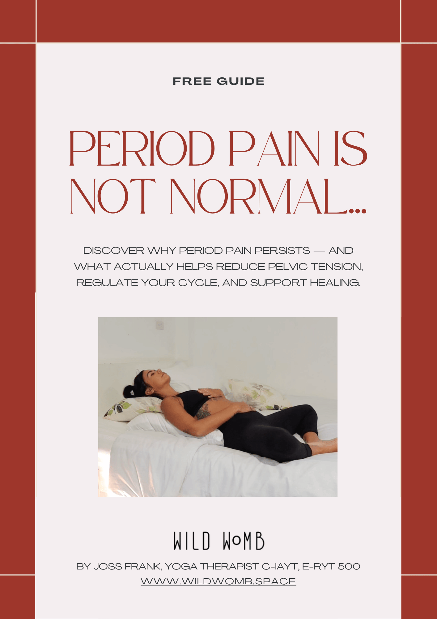 free guide to reduce period pain for women