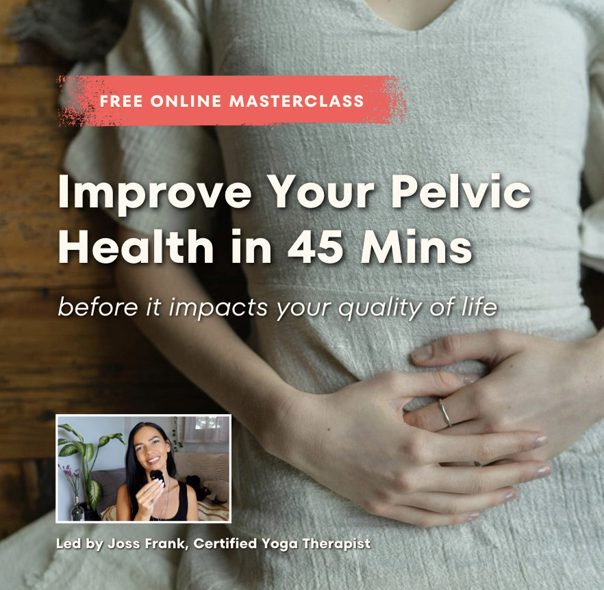 pelvic health masterclass, yoga for women, natural healing for women, painful period relief, pcos relief, pelvic floor tension masterclass