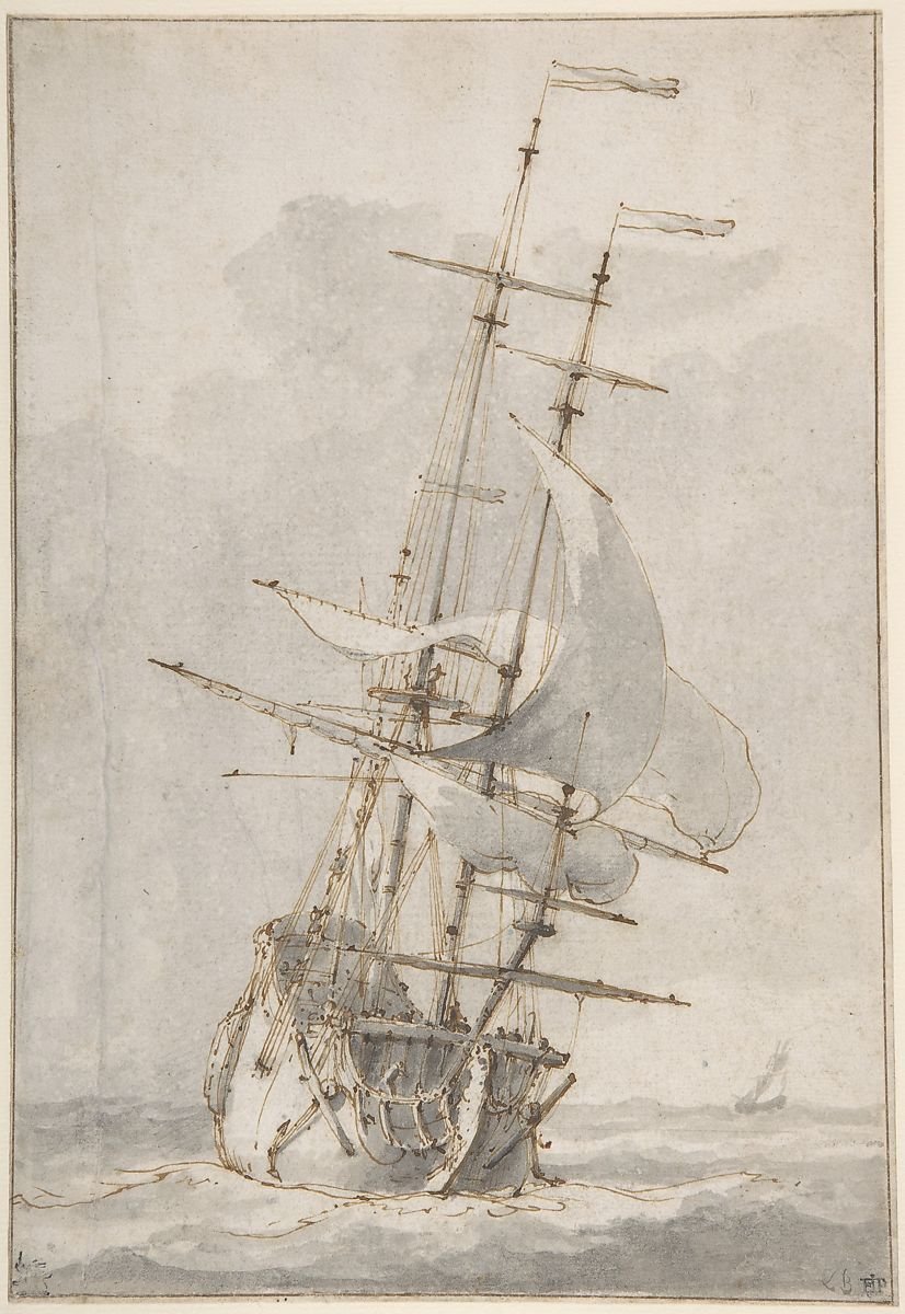 Ludolf Backhuysen _ A Ship at Sea _ The Metropolitan Museum of Art.jpg