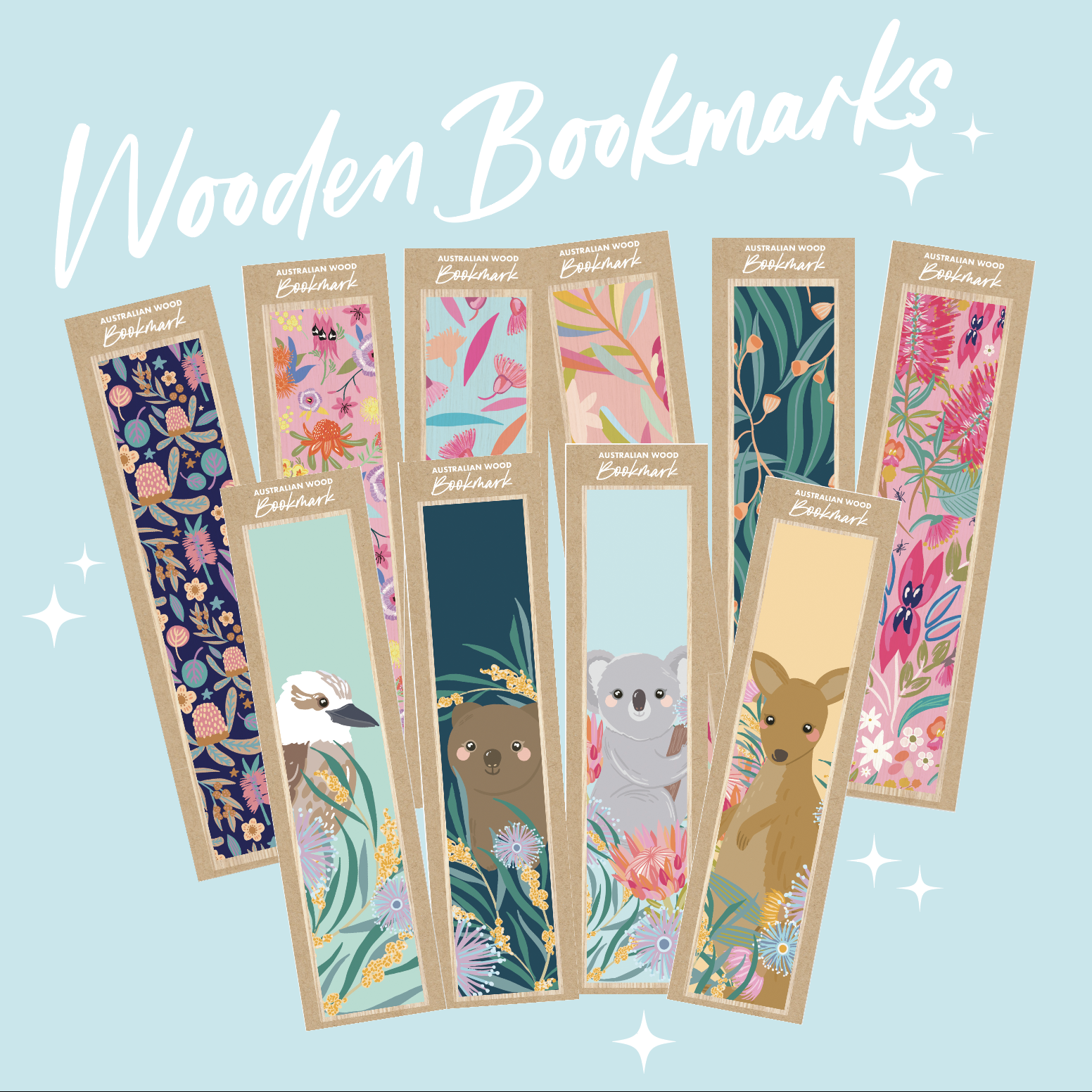 Aero Wooden Bookmarks