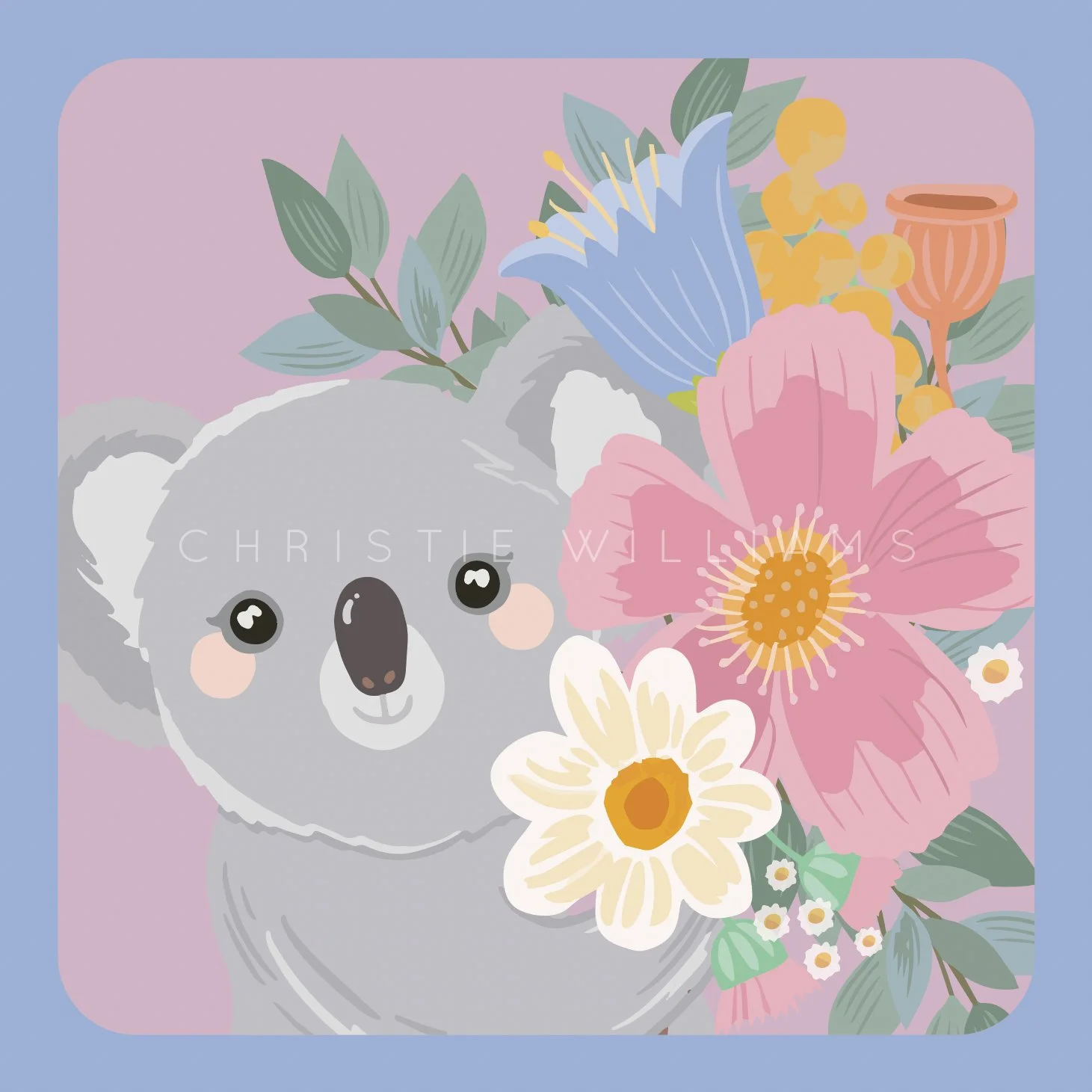 Christie Williams Aussie Bright Illustrations Mother's Day Prints-1.jpg