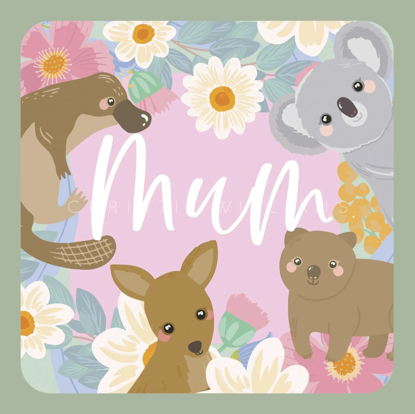 Christie Williams Aussie Bright Illustrations Mother's Day Prints-10.jpg