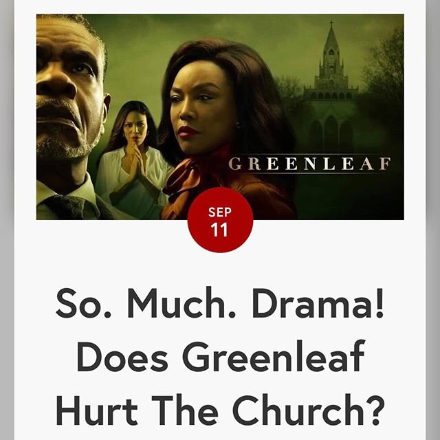 ✨Greenleaf is BACK!✨ This is the FINAL season and I can&rsquo;t wait to see who I&rsquo;m going to dislike most this season! 😩
.
.
Klarissa is still my all time most disliked and Charity is a close second! .
.
Will Bishop get Calvary back? Is Charit