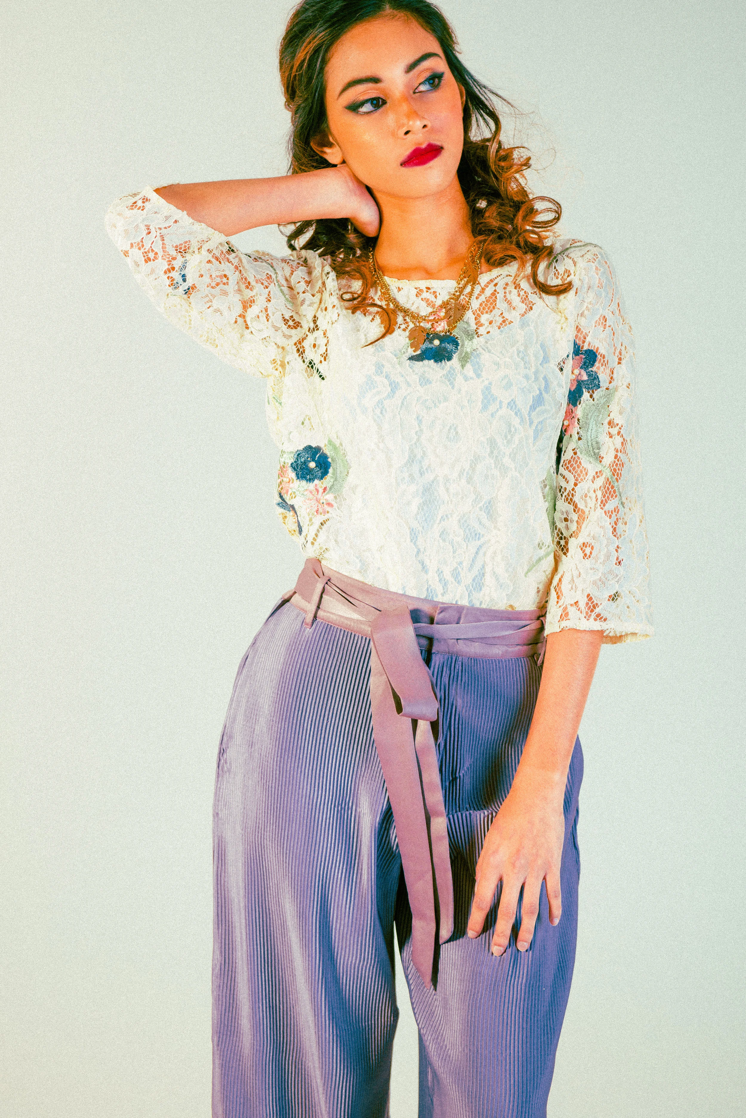 Rosalind Floral Lace Blouse