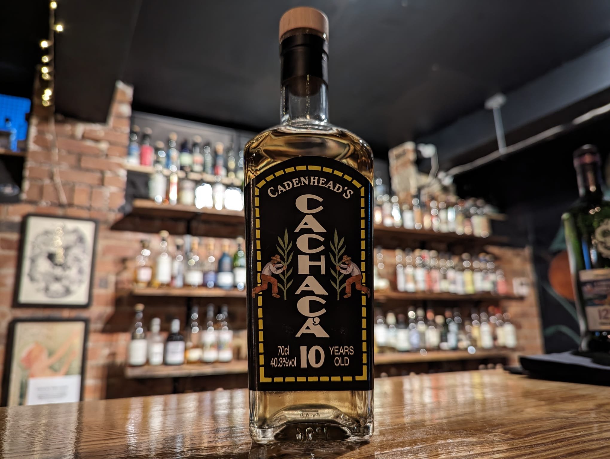 Cadenhead's 10 Year Old Cachaça from the Sapucaia Distillery