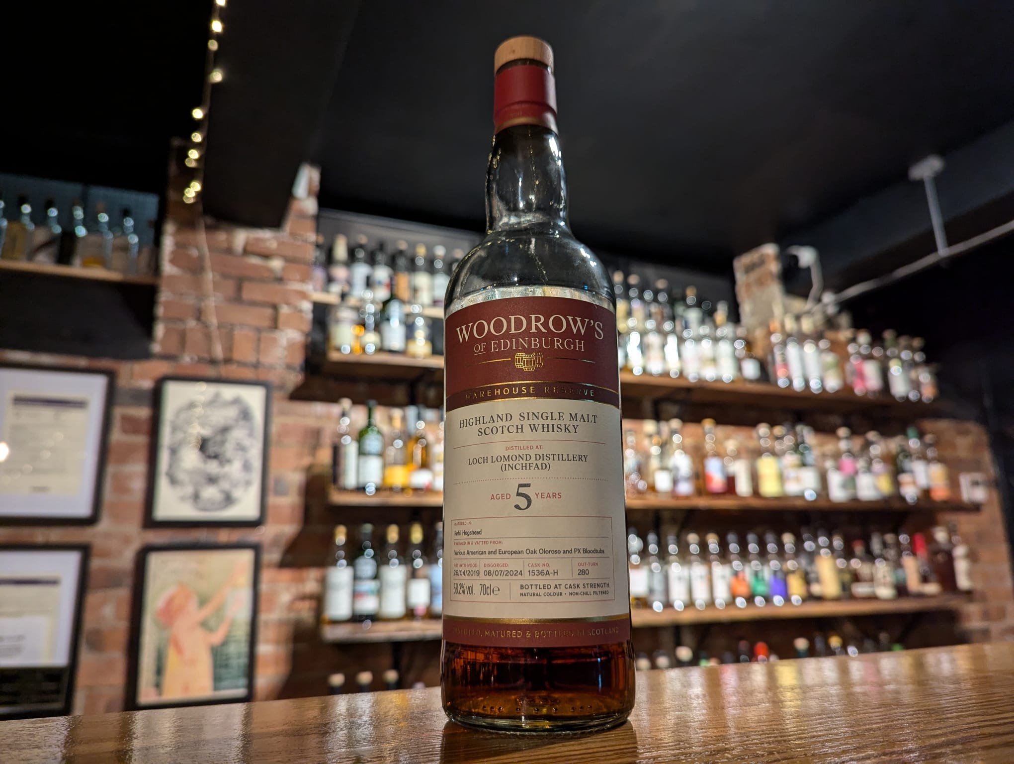Inchfad (Peated Loch Lomond) 5 Year Old, 2019 Vintage - Woodrow's of Edinburgh