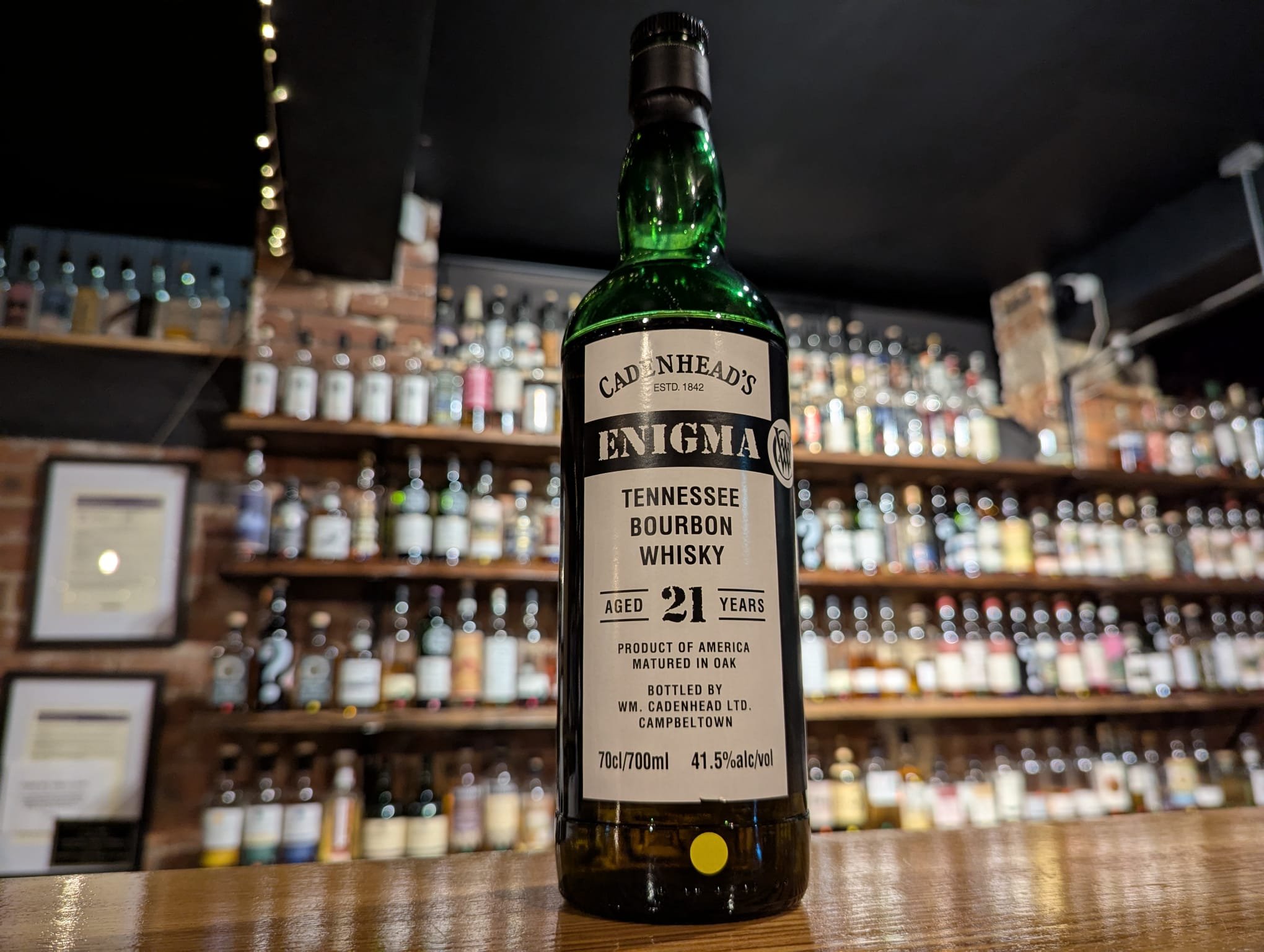 Cadenhead’s Enigma 21 Year Old (George Dickel)
