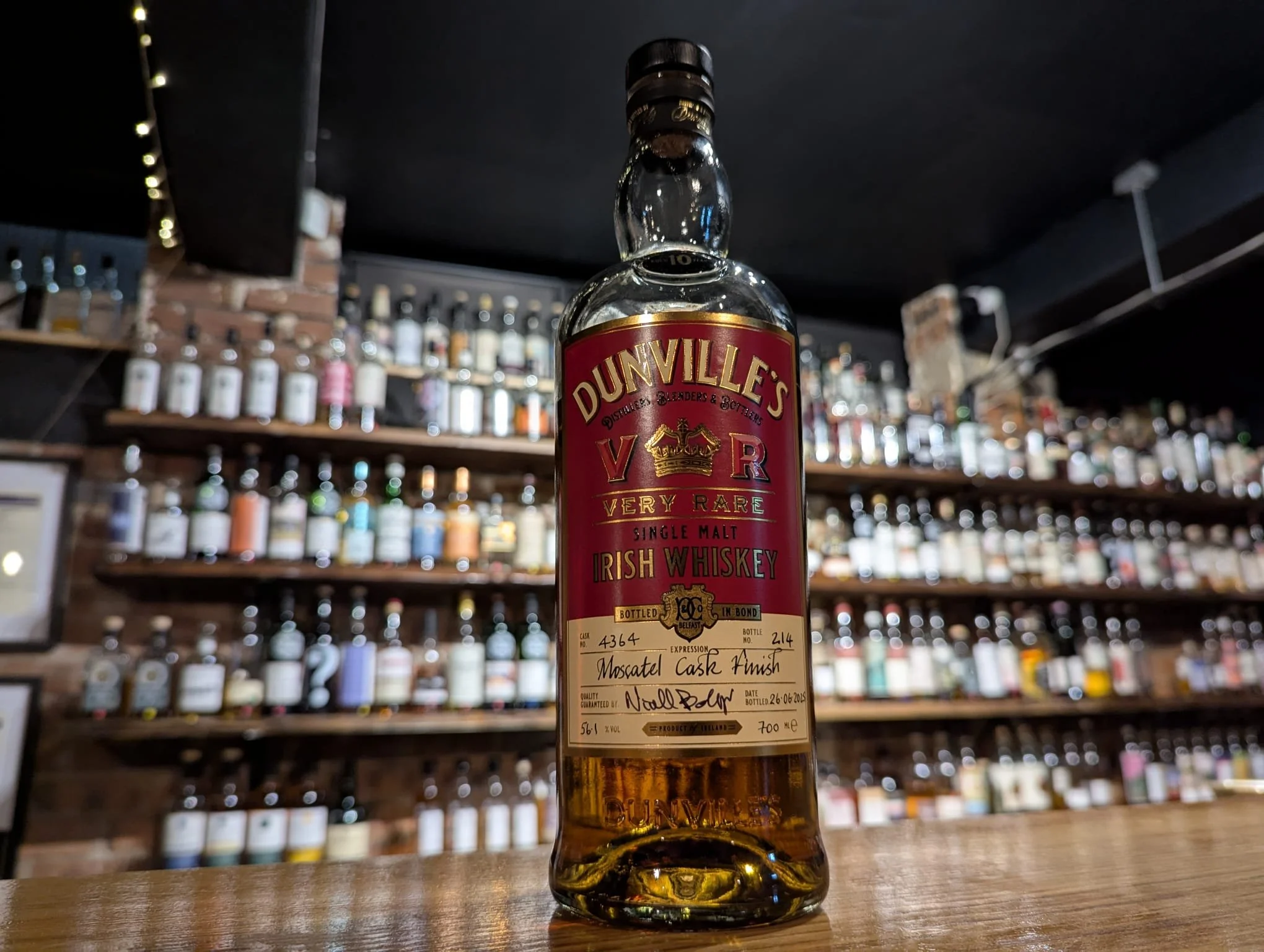 Dunvilles 'Very Rare' 10 year Old Moscatel Finish - Official