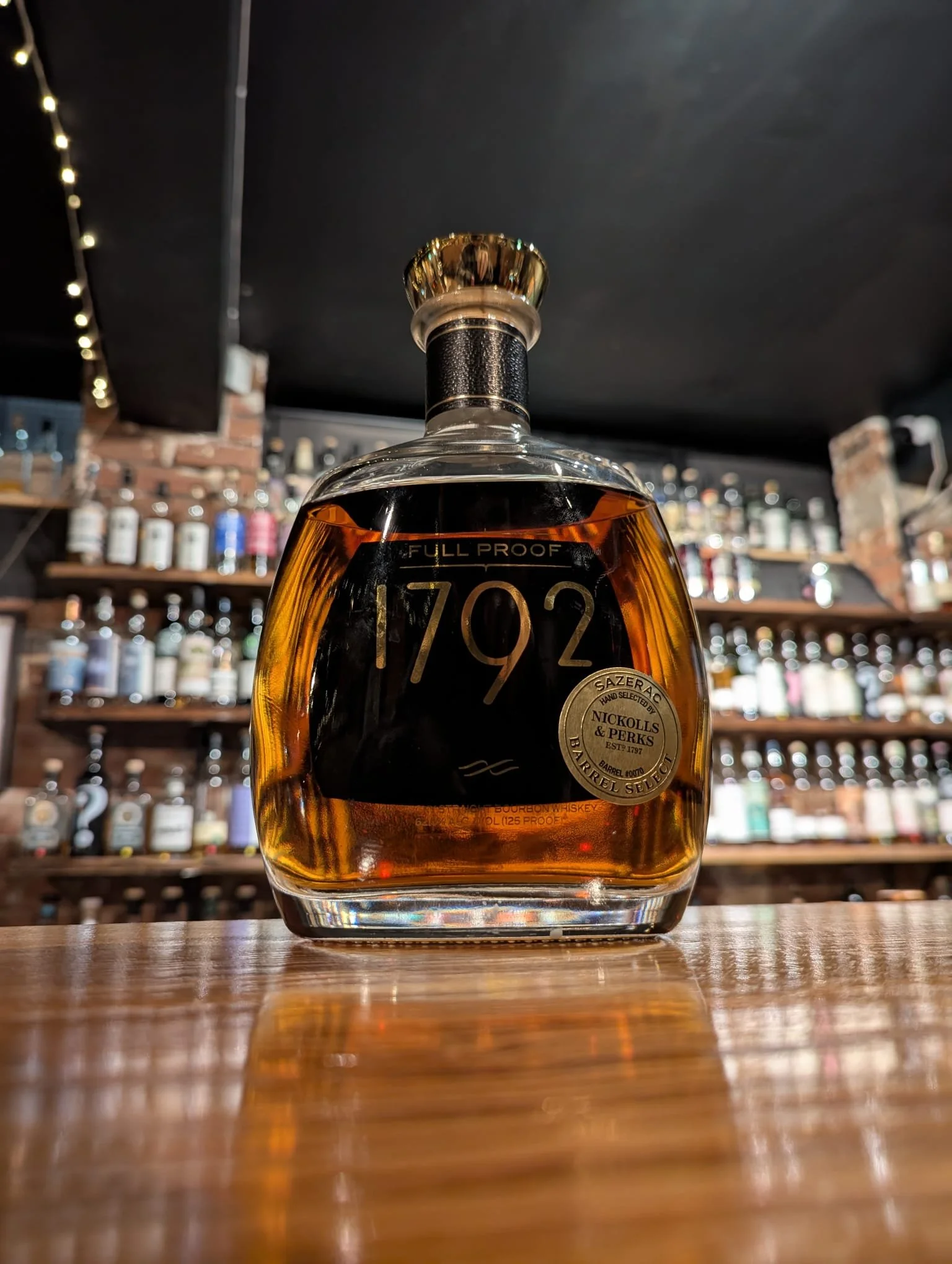 1792 Full Proof - Barrel Selection for Nickolls and Perks