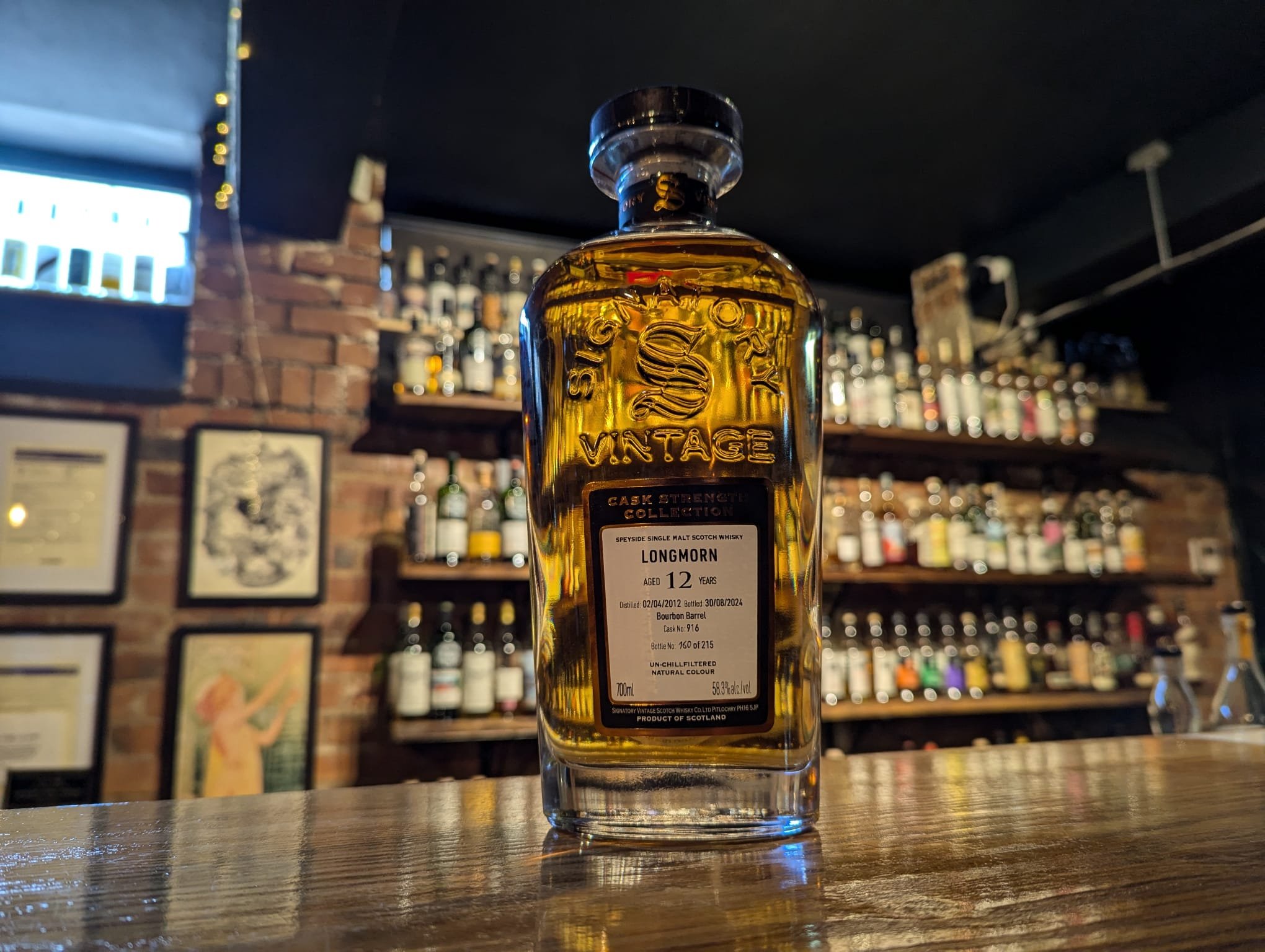 Longmorn 12 Year Old, 2012 Vintage - Signatory Vintage