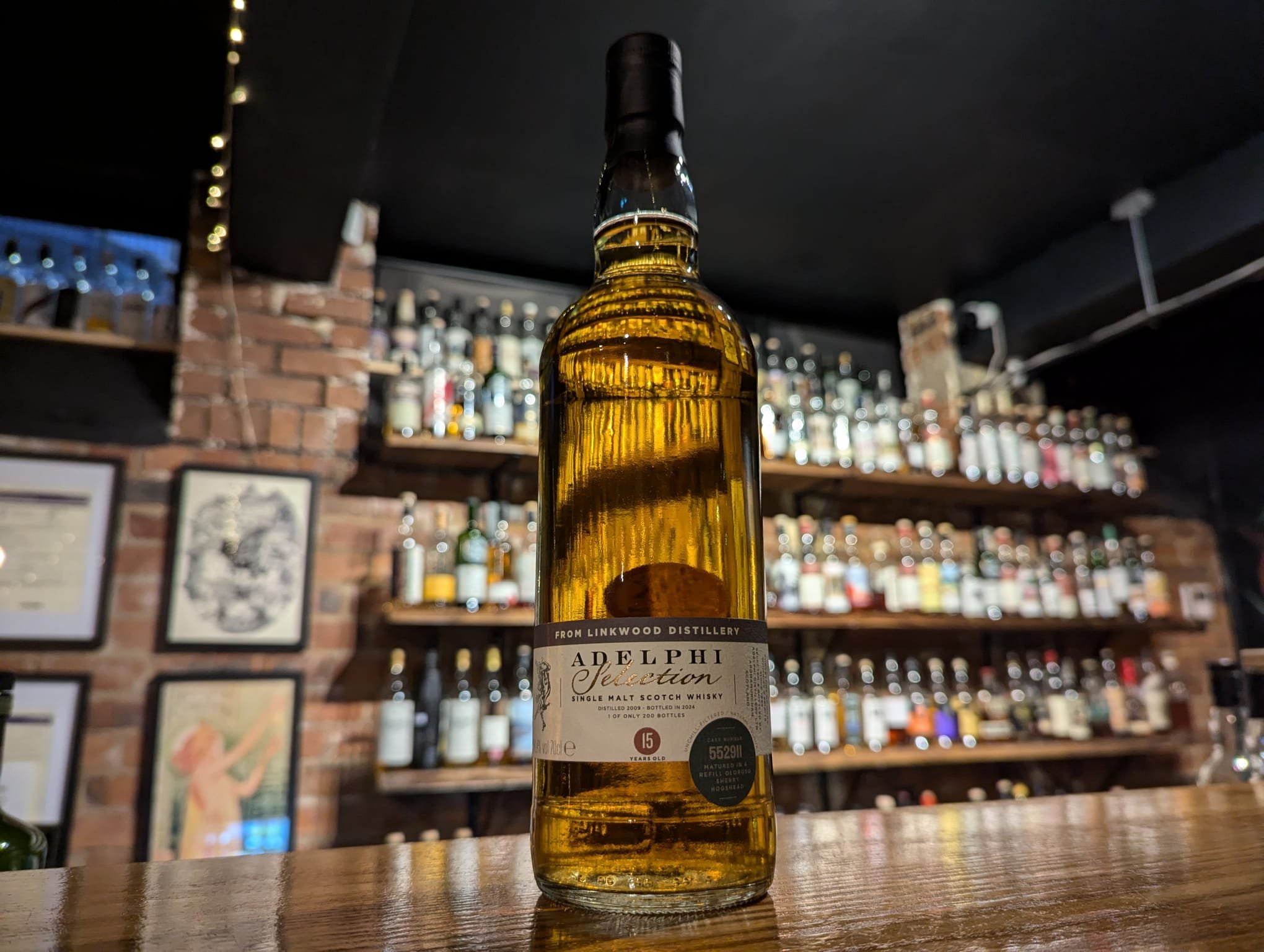 Linkwood 15 Year Old, 2009 Vintage - Adelphi Selection