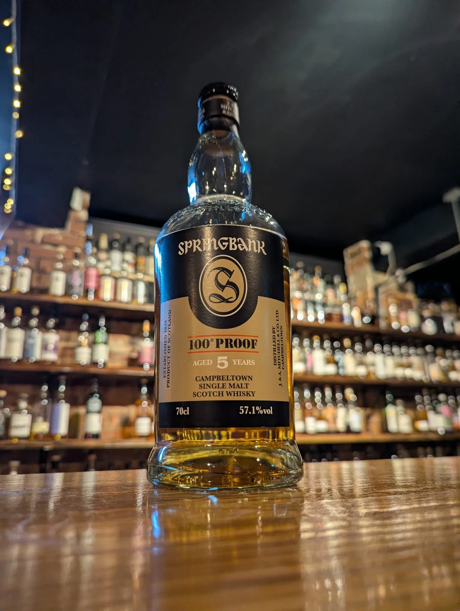 Springbank 5 Year Old 100 Proof